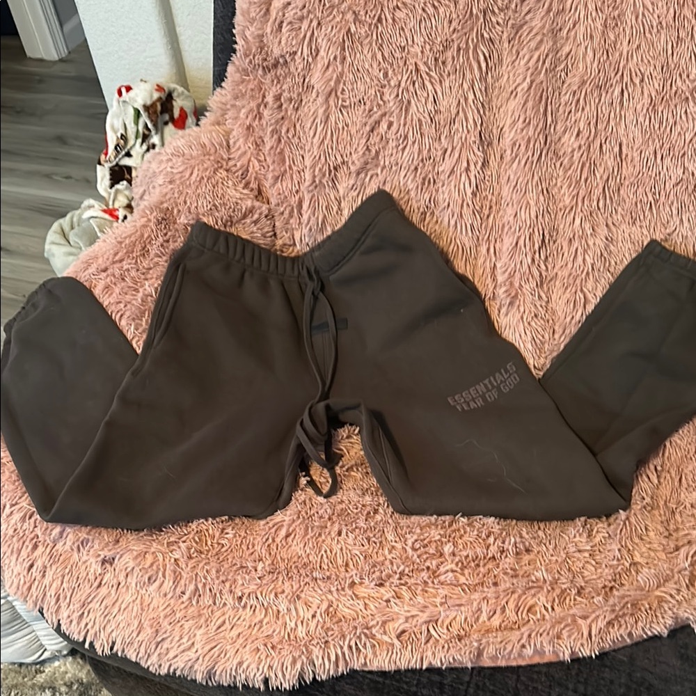 Essentials Fear of God Black Sweatpants